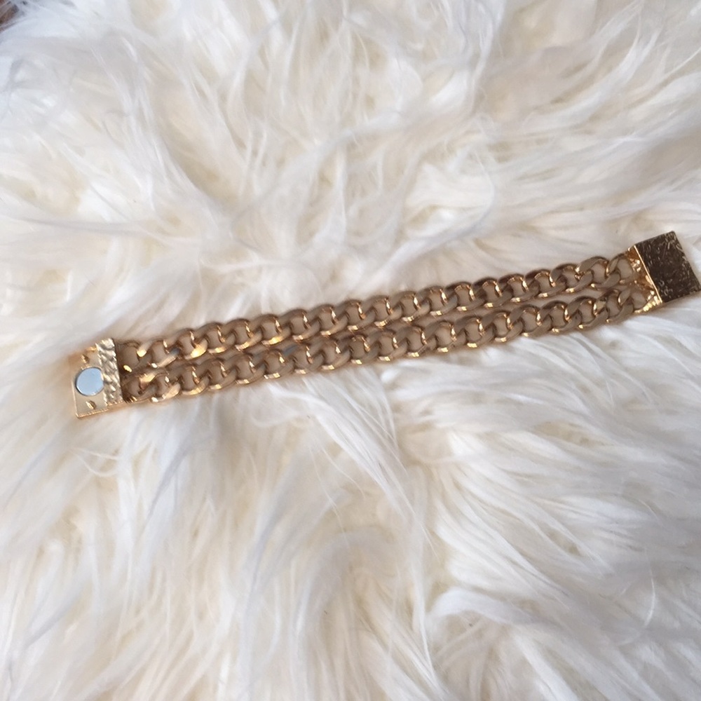 NWOT Heavy Duty! Double Chain Magnetic Bracelet - Picture 5 of 5